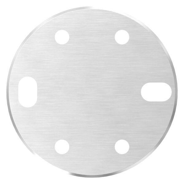 Ankerplatte, 100x8mm, mit 2x 11x15mm Langloch und 4x...