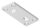 Ankerplatte, 130x55x8mm, mit 2x Langloch 13x20mm, passend für Spannringe, V2A