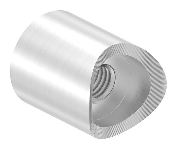 Wandhalter für Rohr 33,7mm, L: 25mm, mit M10...