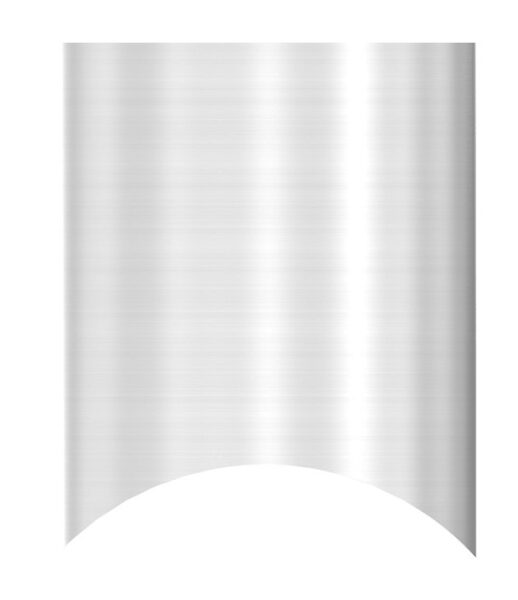 Wandhalter für Rohr 33,7mm, L: 25mm, mit M10 Innengewinde, V2A