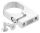 Spannring für Rohr 42,4mm, Wandabstand: 35mm, Lochabstand 35mm, V2A