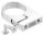 Spannring für Rohr 48,3mm, Wandabstand: 35mm, Lochabstand 35mm, V2A