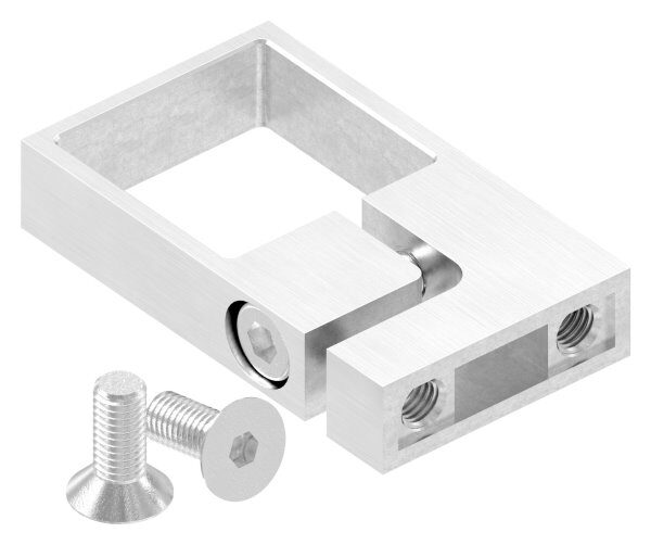 Spannring für Rohr 40x40mm, Wandabstand: 40mm,...