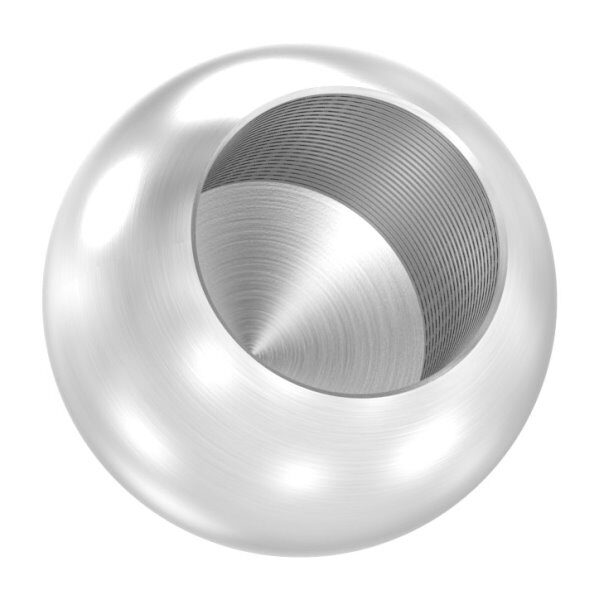 Vollkugel, Ø 20mm, mit Sackloch 12,2mm,...
