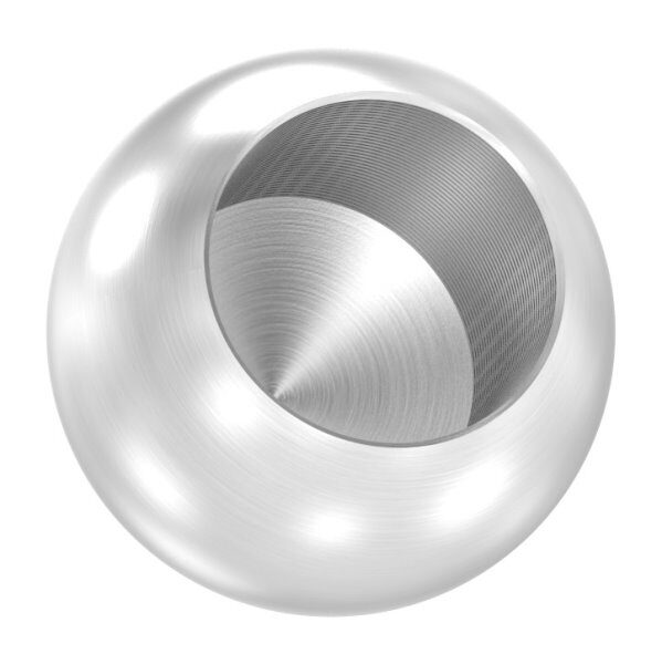 Vollkugel, Ø 20mm, mit Sackloch 12,6mm,...