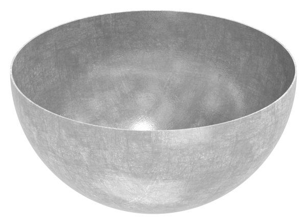 Halbhohlkugel, Ø 300x2,0 - 2,5mm, ungeschliffen, V2A