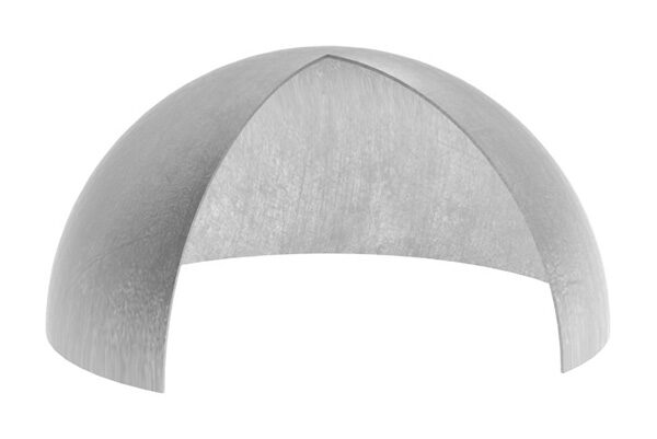 Halbhohlkugel, Ø 300x2,0 - 2,5mm, ungeschliffen, V2A