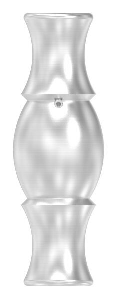 Zierhülse, H: 90mm, B: 30mm, mit Durchgangsbohrung...