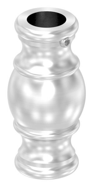 Zierhülse, H: 52mm, B: 25mm, mit Durchgangsbohrung...