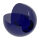 Glaskugel blau, Ø 30mm, mit Sackloch 12,3mm