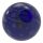 Glaskugel blau, Ø 35mm, mit Sackloch 12,3mm