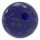 Glaskugel blau, Ø 60mm, mit Sackloch 12,5mm
