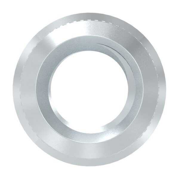 Blind-Einnietmutter M6 mit kleinem Senkkopf, metrisch,  verzinkt
max. Wandstärke vom Rohr 0,5 - 3,0mm
max. Anzugsdrehmoment 10,0Nm