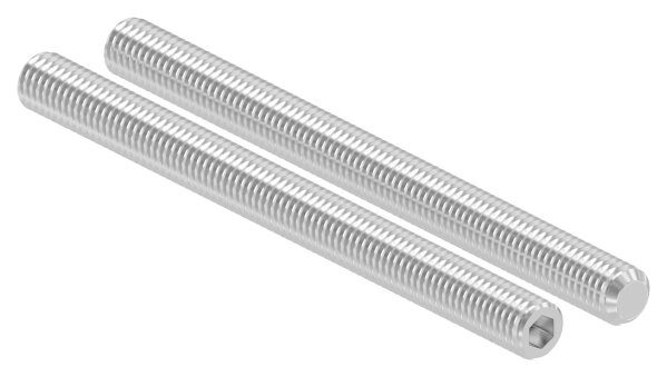 Gewindestift M8x100 mit Innensechskant und Kegelkuppe, V2A, DIN 913 / ISO 4026