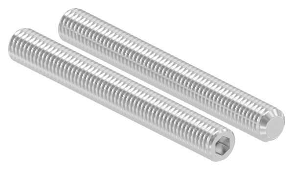 Gewindestift M8x70 mit Innensechskant und Kegelkuppe, V2A, DIN 913 / ISO 4026