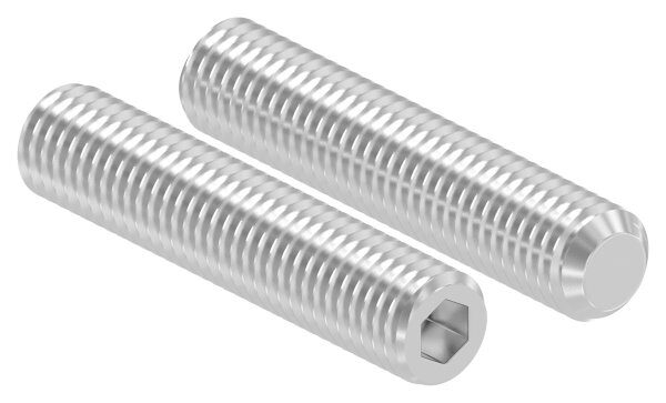 Gewindestift M10x50 mit Innensechskant und Kegelkuppe,...