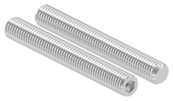 Gewindestift M10x80 mit Innensechskant und Kegelkuppe,...