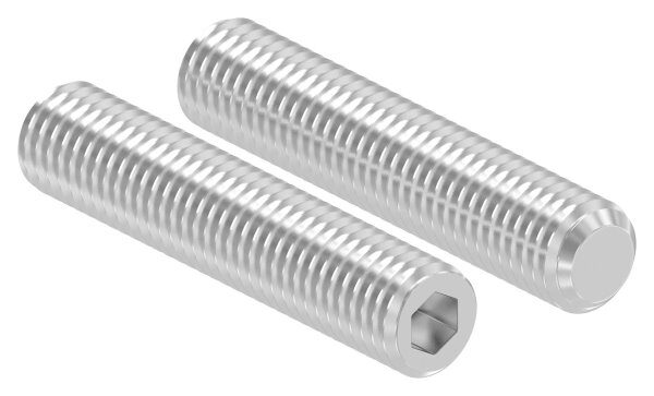 Gewindestift M12x60 mit Innensechskant und Kegelkuppe,...