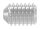 Gewindestift M4x6 mit Innensechskant und Spitze, V2A, DIN 914 / ISO 4027