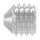 Gewindestift M5x5 mit Innensechskant und Spitze, V2A, DIN 914 / ISO 4027