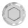 Gewindestift M6x6 mit Innensechskant und Spitze, V2A, DIN 914 / ISO 4027
