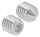 Gewindestift M6x8 mit Innensechskant und Spitze, V2A, DIN 914 / ISO 4027