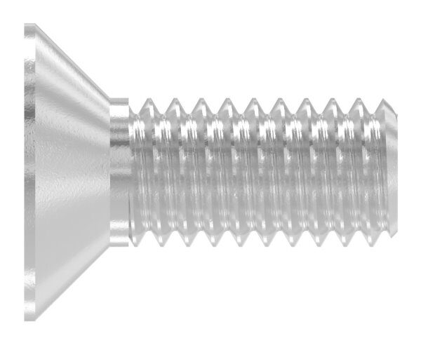 Senkkopfschraube M4x10 mit Innensechskant, V4A, ISO 10642