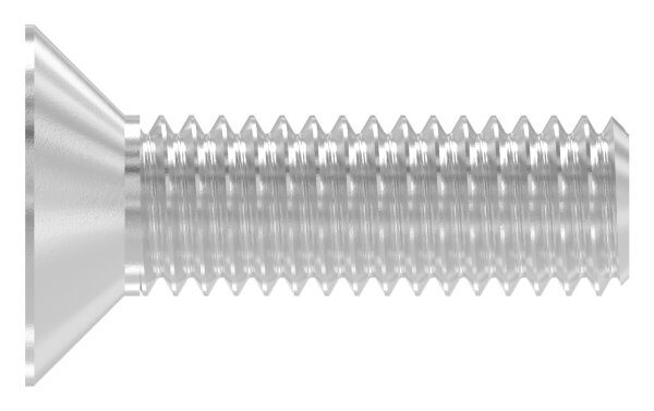 Senkkopfschraube M6x20 mit Innensechskant V2A, ISO 10642