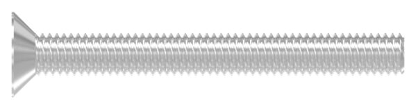 Senkkopfschraube M6x55 mit Innensechskant V2A, ISO 10642