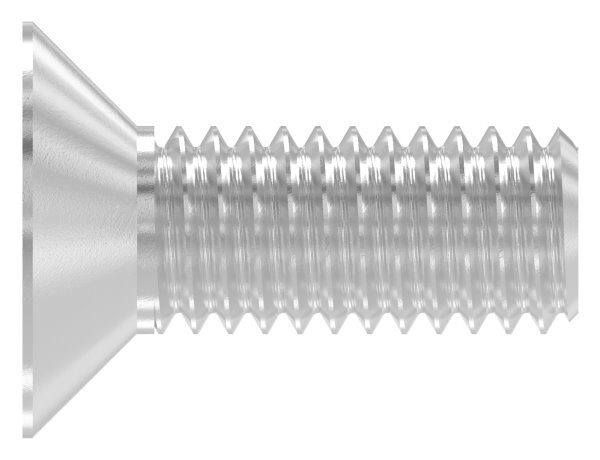 Senkkopfschraube M6x16 mit Innensechskant V4A, ISO 10642