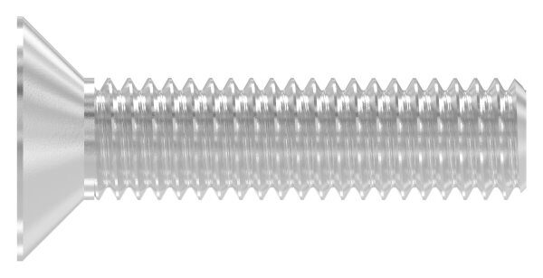 Senkkopfschraube M6x25 mit Innensechskant V4A, ISO 10642
