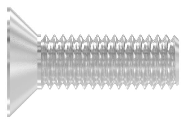 Senkkopfschraube M8x25 mit Innensechskant V4A, ISO 10642