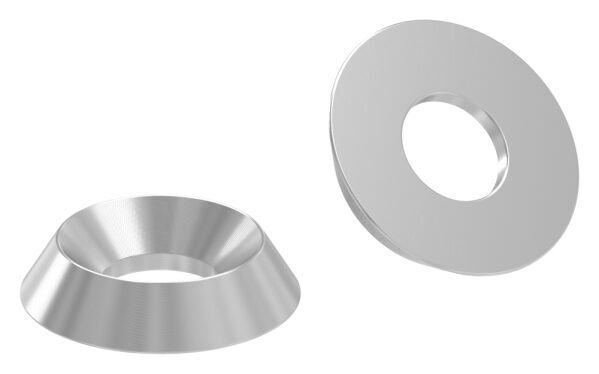 Schraubenrosette für Senkschrauben M4 DIN 7991 / ISO 10642, V2A