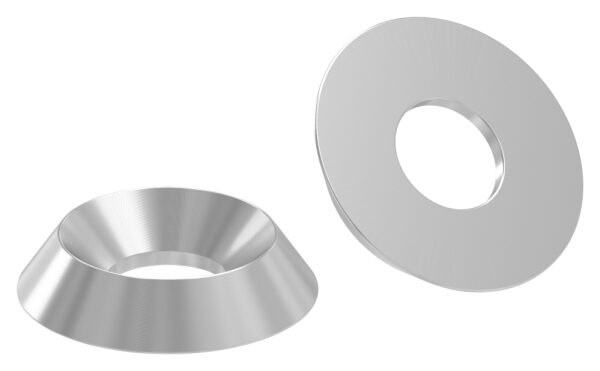 Schraubenrosette für Senkschrauben M5 DIN 7991 / ISO 10642, V2A