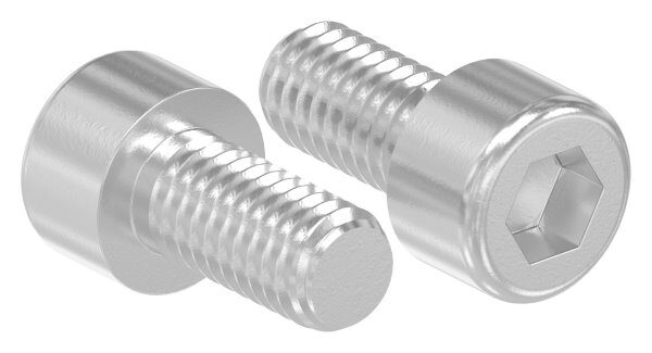 Zylinderkopfschraube M6x12 mit Innensechskant, V2A, DIN 912