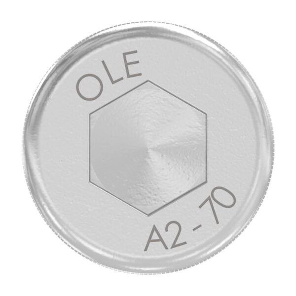 Zylinderkopfschraube M8x16 mit Innensechskant, V2A, DIN 912, mit Schraubensicherung "Precote 85"