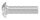 Rundkopfschraube M5x20 mit Innensechskant, V4A, DIN 7380-1