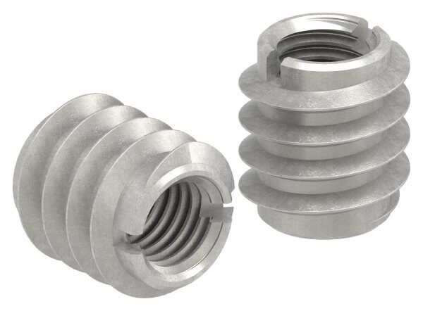 Rampa-Muffe M10x18, V2A 1.4305, ähnlich DIN 7965,...