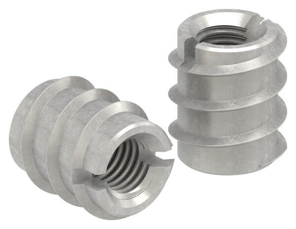 Rampa-Muffe M12x25, V2A 1.4305, ähnlich DIN 7965,...