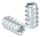 Rampa-Muffe M10x30, Stahl verzinkt, ähnlich DIN 7965, Typ A, Vorbohrung 15,5 - 15,7mm