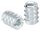 Rampa-Muffe M12x30, Stahl verzinkt, ähnlich DIN 7965, Typ A, Vorbohrung 19,0mm