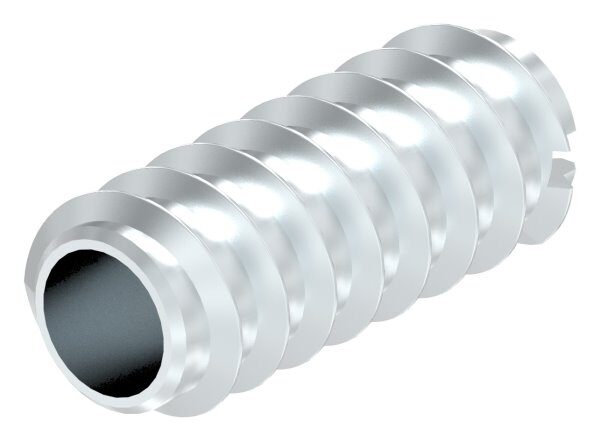 Rampa-Muffe M6x30, Stahl verzinkt, ähnlich DIN 7965,...