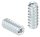 Rampa-Muffe M6x30, Stahl verzinkt, ähnlich DIN 7965, Typ A, Vorbohrung 9,0 - 10,3mm