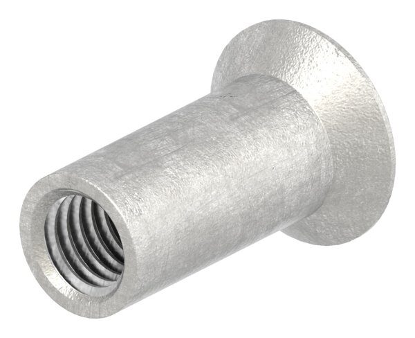 Hülsenmutter mit Senkkopf und Innensechskant, M5x15, Edelstahl V2A