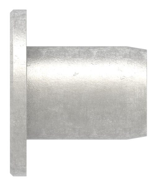 Hülsenmutter mit Flachkopf und Innensechskant, M10, Edelstahl V2A