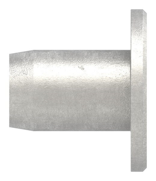 Hülsenmutter mit Flachkopf und Innensechskant, M8, Edelstahl V2A