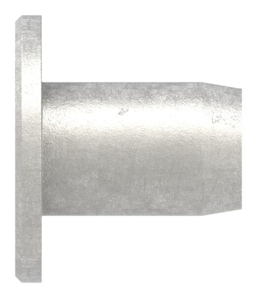 Hülsenmutter mit Flachkopf und Innensechskant, M8, Edelstahl V2A