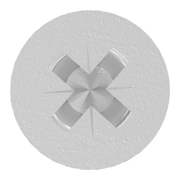 Spanplattenschraube 4x25 mit Senkkopf und Pozidriv-Kreuzschlitz, V2A, ISO 89097