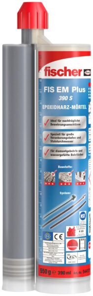 Fischer Epoxidharzmörtel FIS EM PLUS 390 S