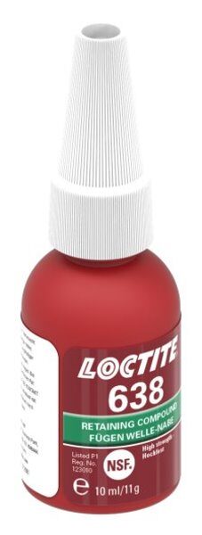 1-Komponenten-Kleber für Edelstahl als Fügeprodukt, 10ml, Spezial-Fügeprodukt mit sehr großem Spaltfüllvermögen (max. 0,24mm), Handfest: 5min, Endfestigkeit nach 12 Std.